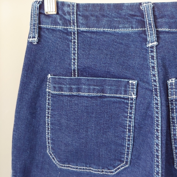 Unionbay Donni Wide Leg High Rise Crop Jeans Sz 5 - Picture 10 of 14